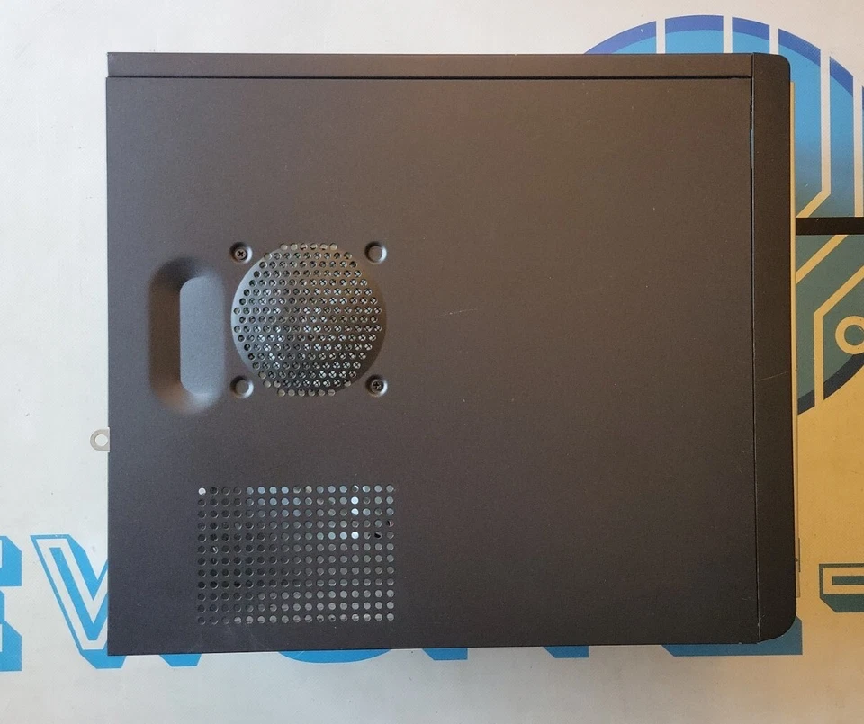 Computadora de escritorio Mini torre chasis desnudo vacío con botón de encendido, 2x USB y audio Foto 3 de 4