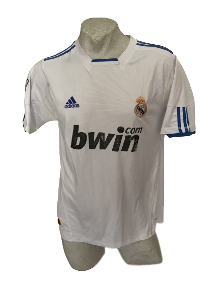 MAGLIA CALCIO REAL MADRID 2010-11 ADIDAS BWIN HOME FOOTBALL SHIRT - Main Image