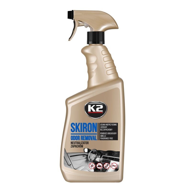 K2 SKIRON CAR ODOUR REMOVER BAD SMELL NEUTRALISER CIGARETTE ELIMINATOR- 700ml