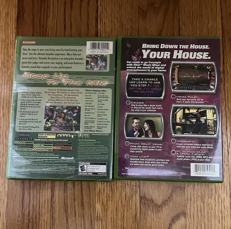 Karaoke Revolution Music Mixer Xbox Original New Sealed Pls Read - Image 2 of 4