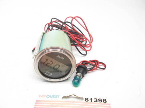 Carquest 81398 Universal Volt Meter Gauge For All 12V Negative Ground Systems - Picture 1 of 4