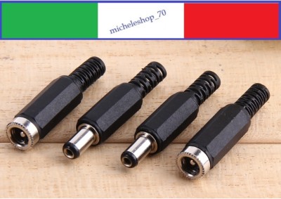 Connettore di alimentazione 12 V DC (10 x femmina) 5,5 mm