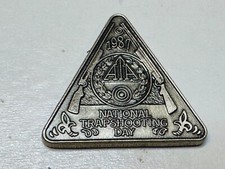 1987 National Trapshooting Day Amateur Trapshooting Association ATA Lapel Pin