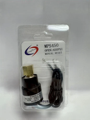 Long Term MSP450 Manual Reset Pressure Switch