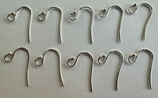 Pojedyncza kropka francuski haczyk kolczyk drut - 10szt