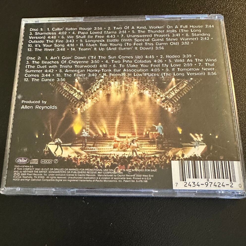 Garth Brooks Double Live 2 CD Set | eBay