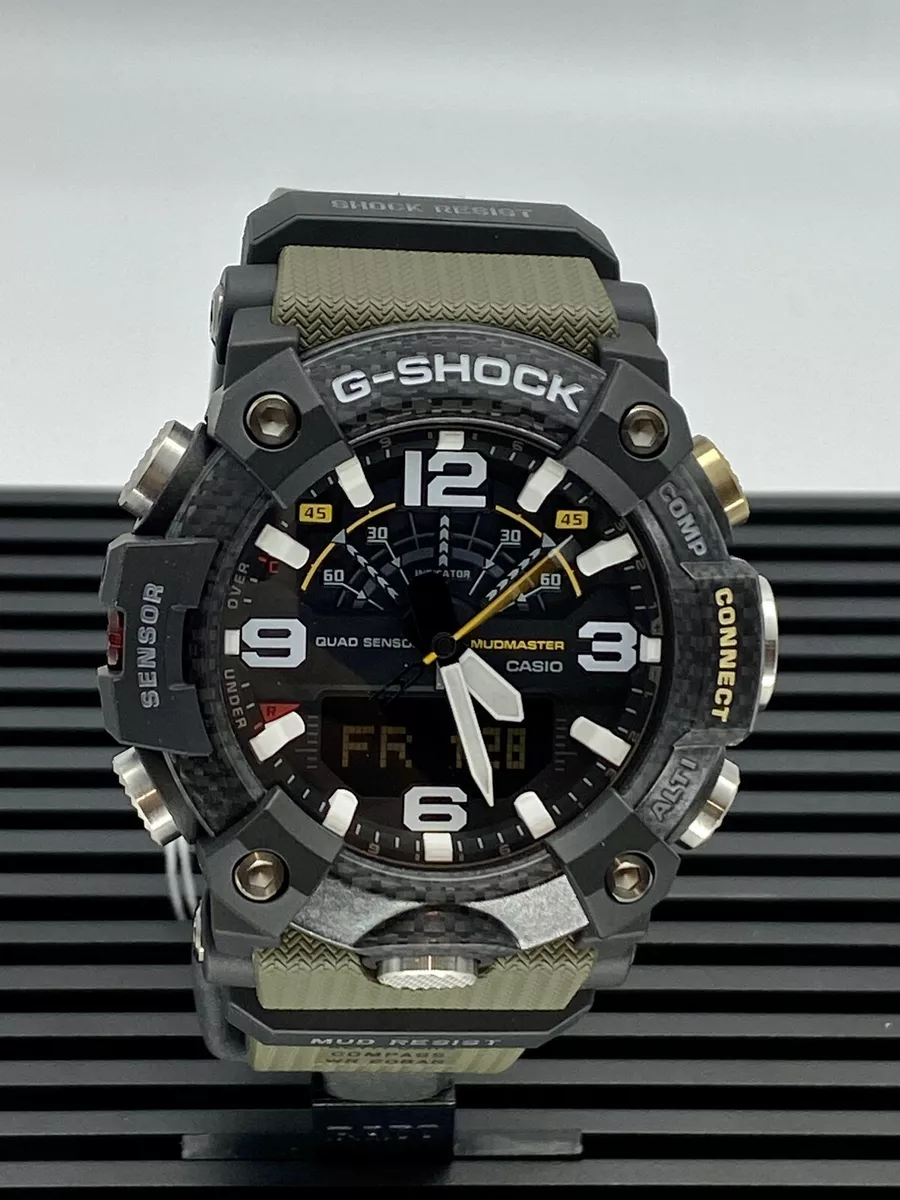 G-Shock Casio Master of Mudmaster Carbon Core GGB100-1A3 | eBay