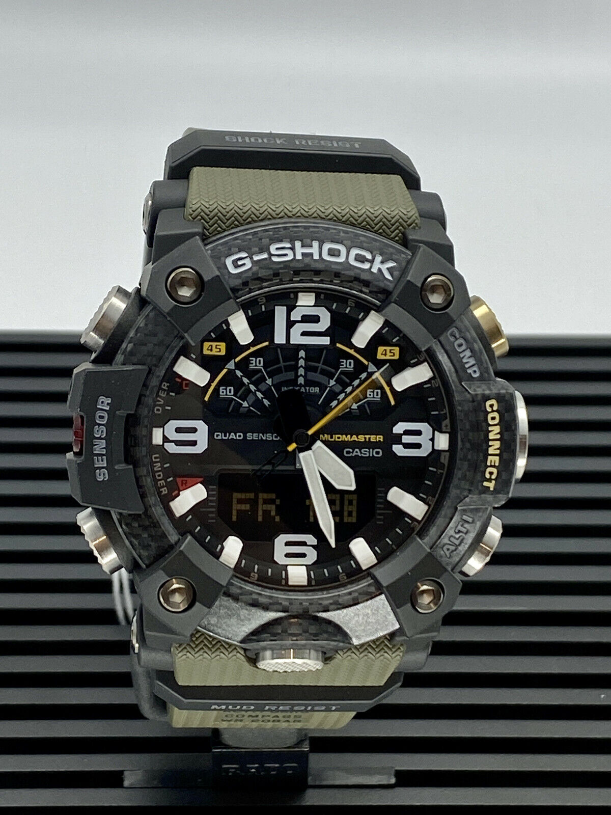 G-Shock Casio Master of G Mudmaster Carbon Core Guard Green GGB100-1A3