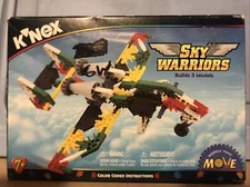NIB New K'NEX Sky Warriors Builds 3 Models Discontinued Set 119 Pieces Set 10823