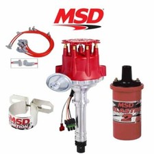 Msd 9900 Ignition Complete Kit Ready To Run Distributorwirescoilbracket - Sbc Msd 9900 Ignition Complete Kit Ready To Run Distributorwirescoilbracket - Sbc