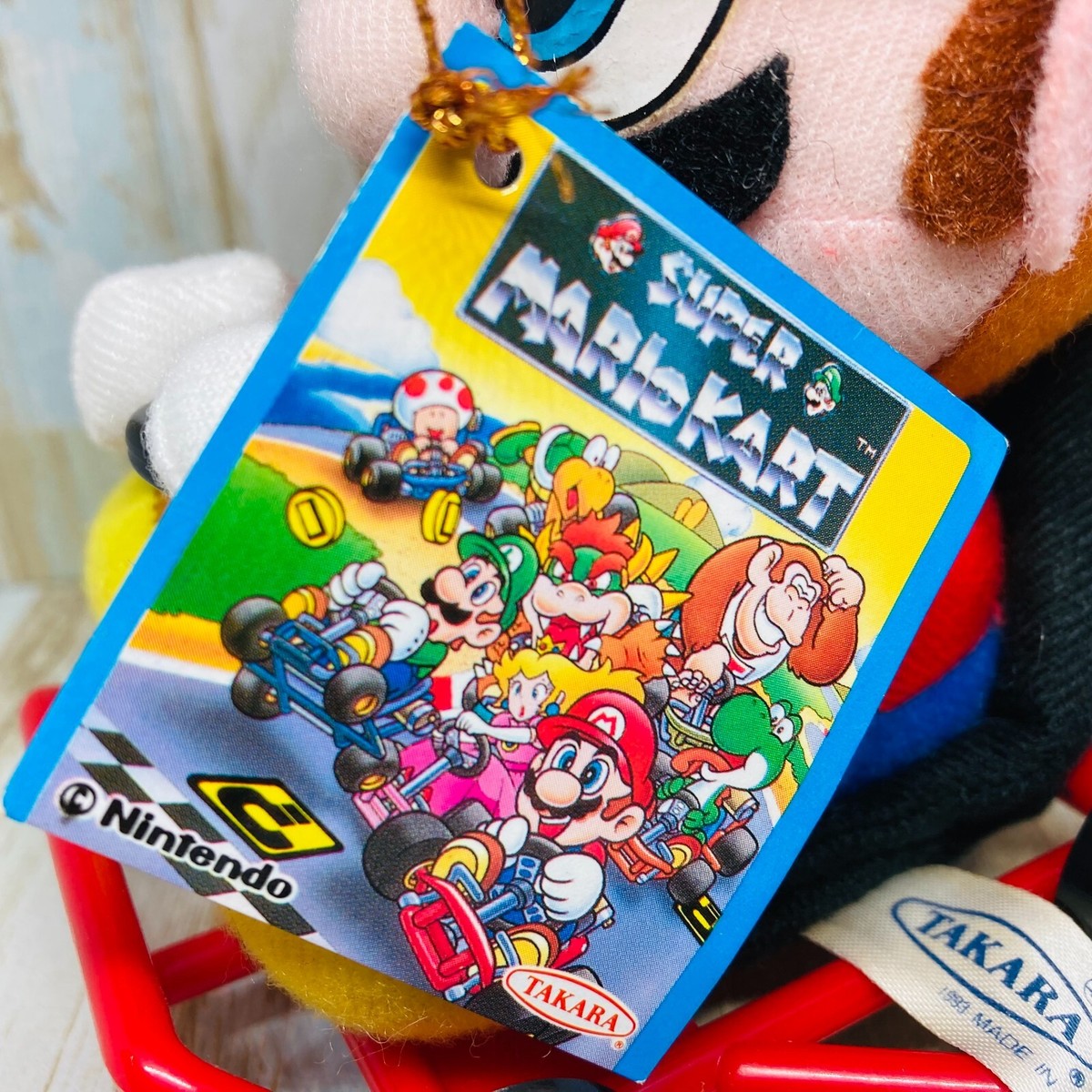 Takara 1993 Nintendo Super Mario Kart Plush Toy MC-5-1 Mario | eBay