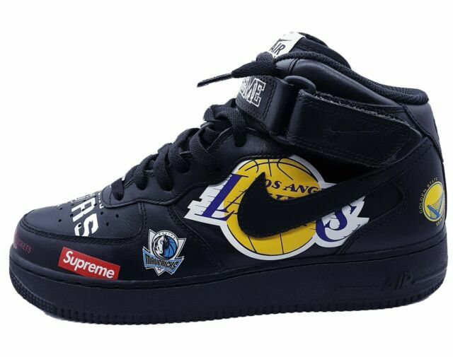 Sneaker Black X Supreme Air Force Price Nike Air Force Mid Supreme - Main Image