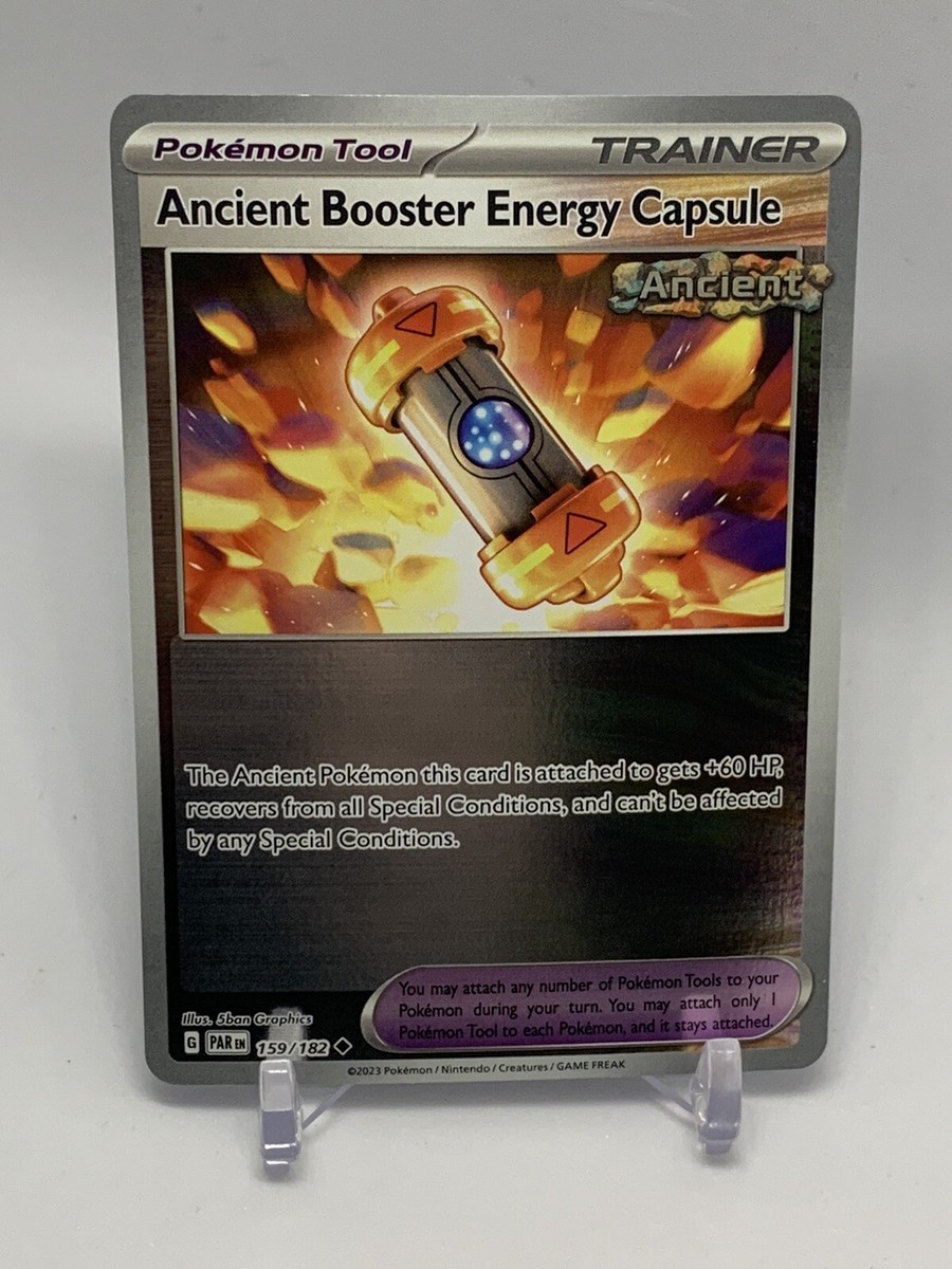 Pokmon TCG Ancient Booster Energy Capsule Paradox Rift 159/182 Reverse  Holo...