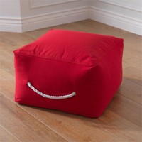 Kidkraft Square Pouf In Red on sale Kidkraft Square Pouf In Red on sale
