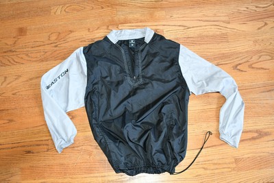 easton pullover baseball jacket