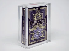 Carat X1 Card Case For Playing Card Decks - Strong Clear Acrylic & Magnetic Seal