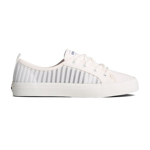 Sperry Top-Sider Women's Crest Vibe Mesh White Sneakers STS89169 - 第 1/3 張圖片