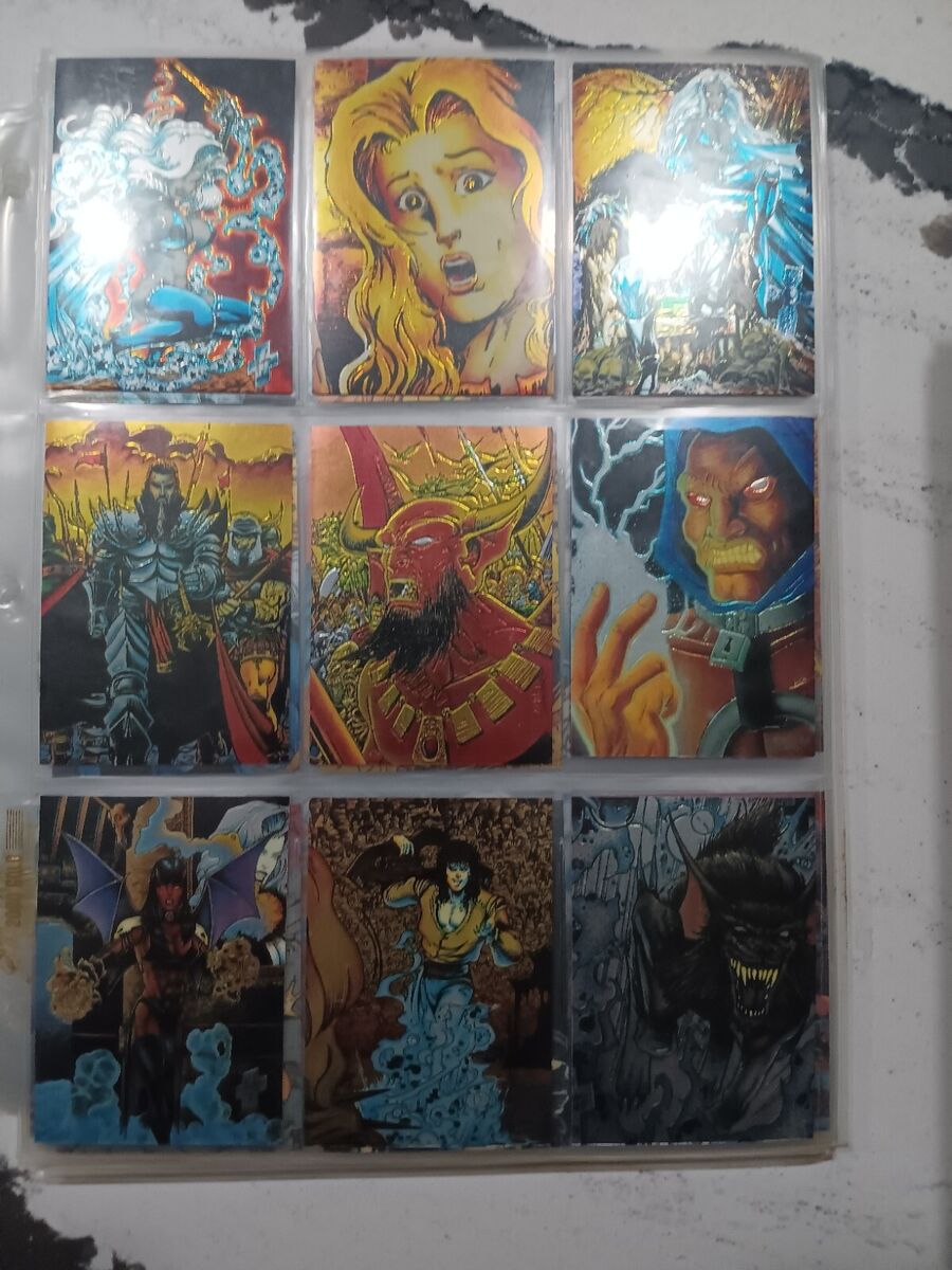 1994 Lady Death 1-100 Complete Chromium Card Set NM/MINT 1994 Lady Death 1-100 Complete Chromium Card Set NM/MINT