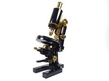 Carl Zeiss Jena Jug-Handle Microscope. Germany, Circa 1910