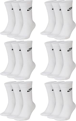 9 Носков Nike Socken DX5025 3X3er в упаковке NSW НА КАЖДЫЙ ДЕНЬ ESS Crew Socken