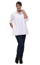 Tulip Clothing Tulip Blythe Womens Shirt in White