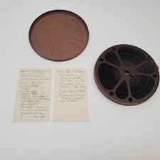 Vintage 1960 8mm Kodak Film Reel Can Vacation Port Nautical