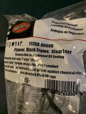 AO Safety 11200-00000 Okulary ochronne Czarna ramka Przezroczysty obiektyw