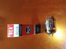 RCA 5EU8 Audio Electronic Vintage Radio TV Valve HAM Vacuum NOS Tubes