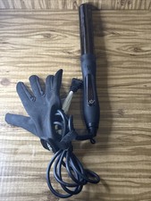 L'ANGE Hair Curling Wand HT212 Lange Curling Iron 1' Barrel W/Glove EUC
