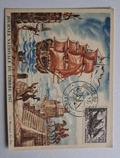 Journée Du Timbre 1957 Algérie Française 