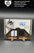 2024 Topps Tier One Pete Alonso T1AR-PA Dual Patch Auto 75/75 Baltimore Orioles