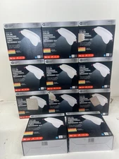 LOT OF 11 Commercial Electric Directional LED 6 in. Round Canless Recessed Light