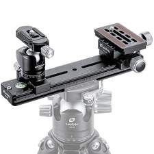 Leofoto Binocular Rangefinder Rail Kit with Double Clamp FDM-02 : BRAND NEW