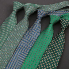 Polyester Floral Printed Necktie Men 8cm Paisley Ties Groom Wedding Formal