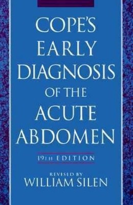 Cope's Early Diagnosis of the Acute Abdomen Paperback Zachary Cop