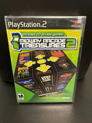 New ListingPS2 Playstation 2 Midway Arcade Treasures 2  - NEW SEALED