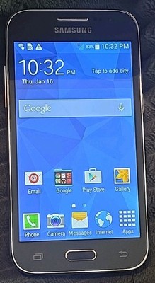 Samsung Galaxy Core Prime, SM-G360P, 8GB, 4G-LTE, Gray, Virgin Mobile, Android,