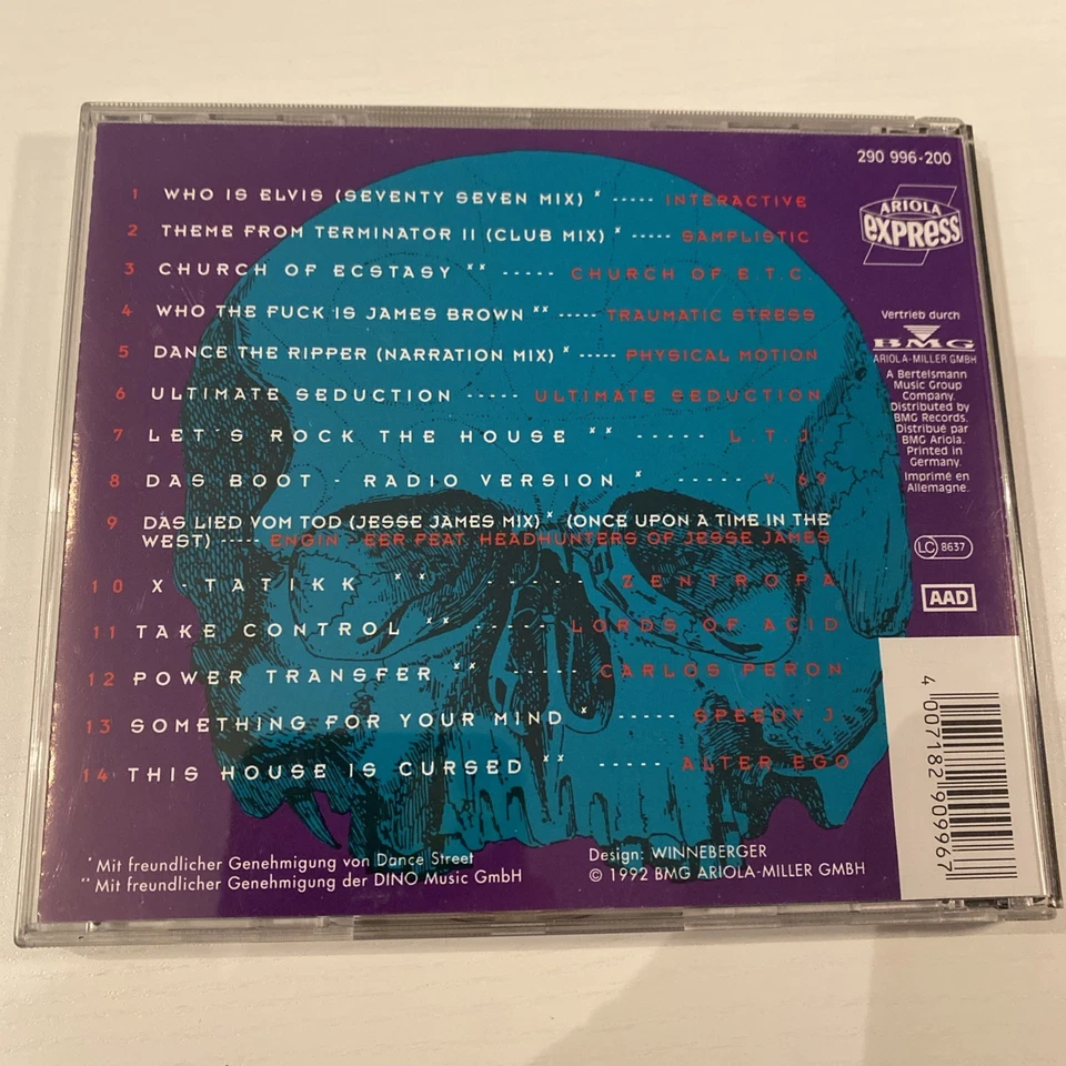 CD Techno Party - 14 Tracks -Das Boot Who Is Elvis Take Control Das Lied Vom Tod - Bild 2 von 4