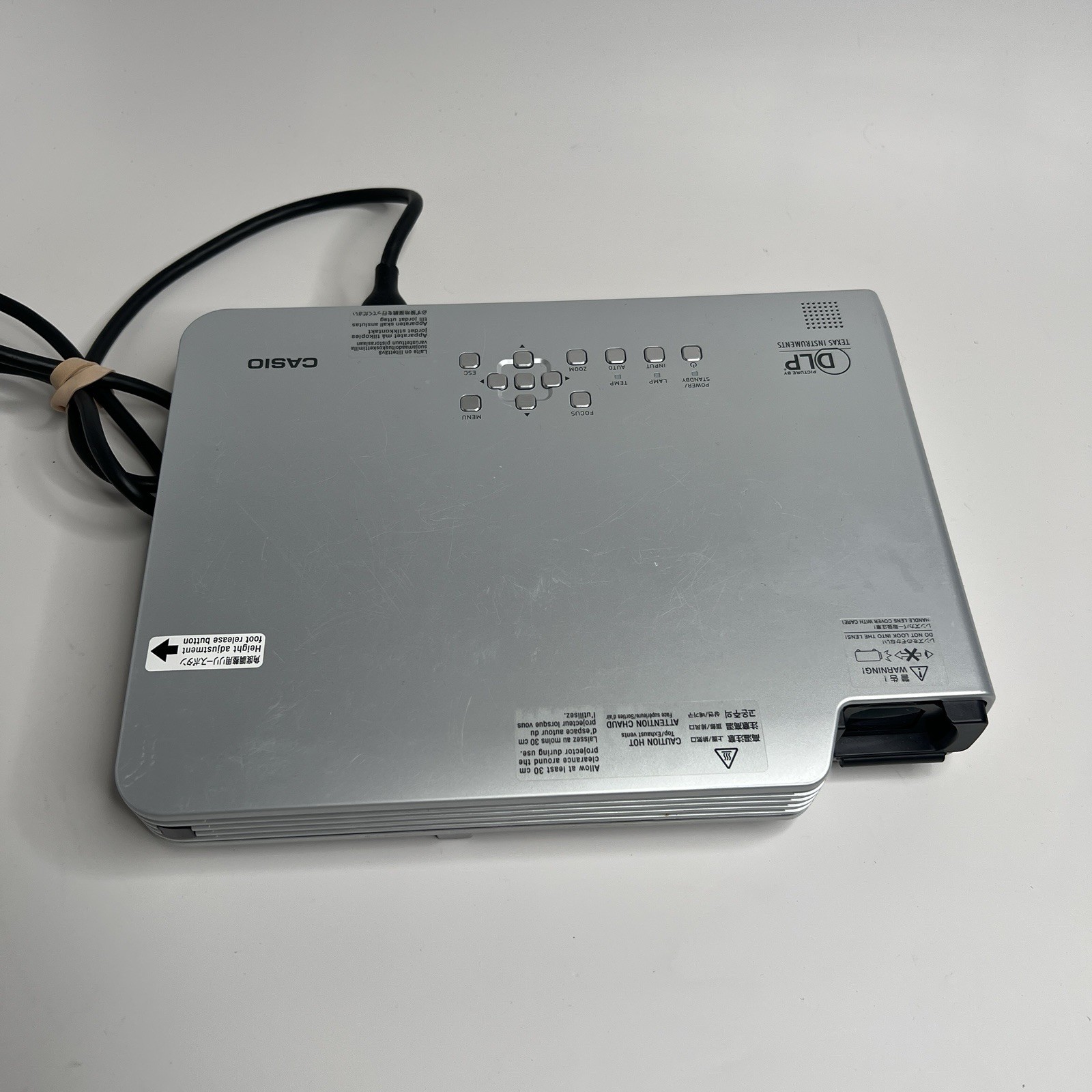 CASIO XJ - S33 DLP Slim Projector 📽️ TESTED WORKS