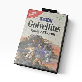 Golvellius: Valley of Doom &ndash; 1988 Vintage Sega Master System Game CIB
