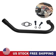 Upgrade Exhaust Pipe For Honda GX160,GX200 Black