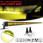 Slim 50" inch Roof LED Light Bar Spot Flood Combo Offroad SUV Driving Fog Lamp