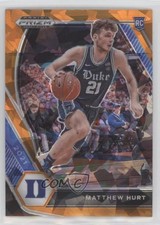 2021-22 Panini Prizm Draft Picks Orange Ice Matt Hurt Matthew #34 0fp5