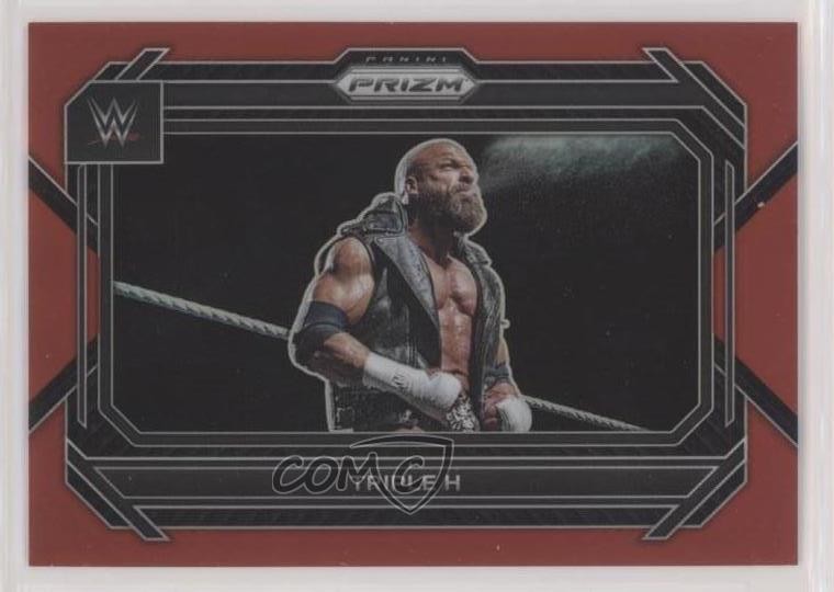 2023 Panini Prizm WWE Red Prizm 138/299 Triple H #71 2oz