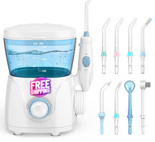 Irrigador Bucal Con Hilo Dental Limpiador Para Dientes Presion De Agua Electrico