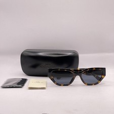 Coach Womens Cat Eye Full Rim Sunglasses HC8415U Dark Tortoise