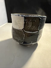 Handcrafted Multi-Tone Matcha Or Sake Cup Modern Japanese Design (5)