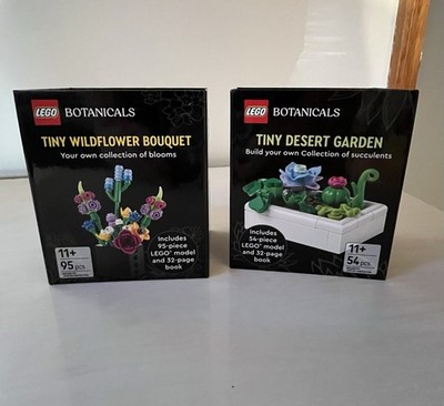 LEGO Botanicals Tiny Desert Garden And Tiny Wildflower Bouquet Set