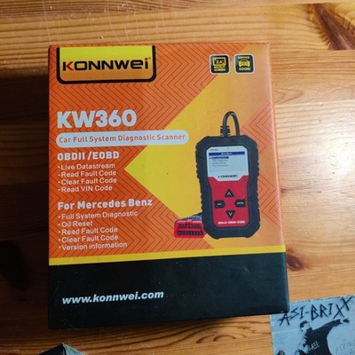 Konnwei KW 360 OBD2 Scanner Code Reader Car Diagnostic