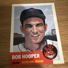 Topps 1991 Archives Bob Hooper #84 Cleveland Indians Baseball Card
